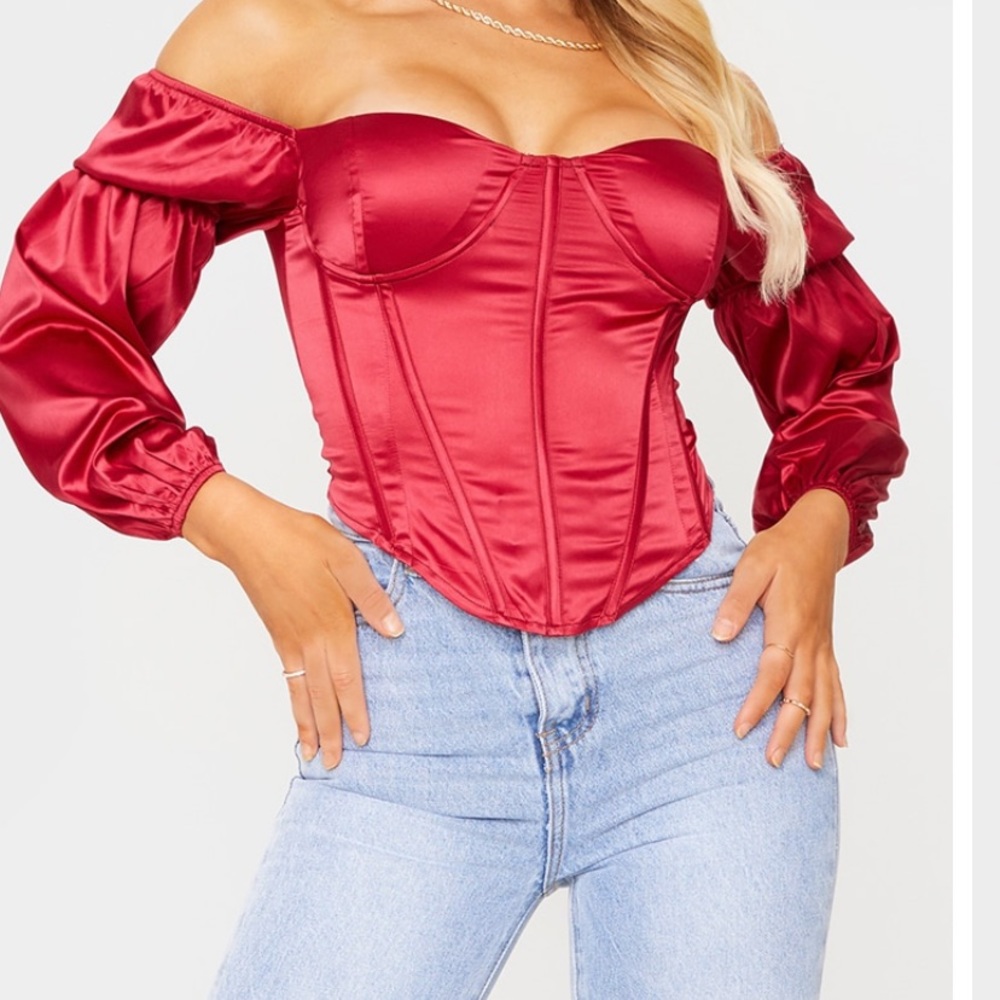 Pretty little thing corset top